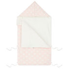 Baby Girls Pink & Ivory Logo Nest, 1, hi-res