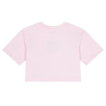 Girls Pink Logo T-Shirt
