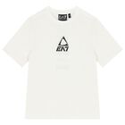 Boys Ivory & Black Shorts Set, 1, hi-res