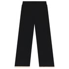 Girls Black & Beige Trousers Set, 1, hi-res