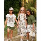 Girls Broderie Anglaise Shorts, 1, hi-res