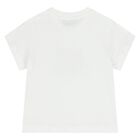 Younger White Teddy Bear Logo T-Shirt, 4, hi-res