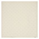 Baby Girls Beige & White Logo Blanket, 1, hi-res