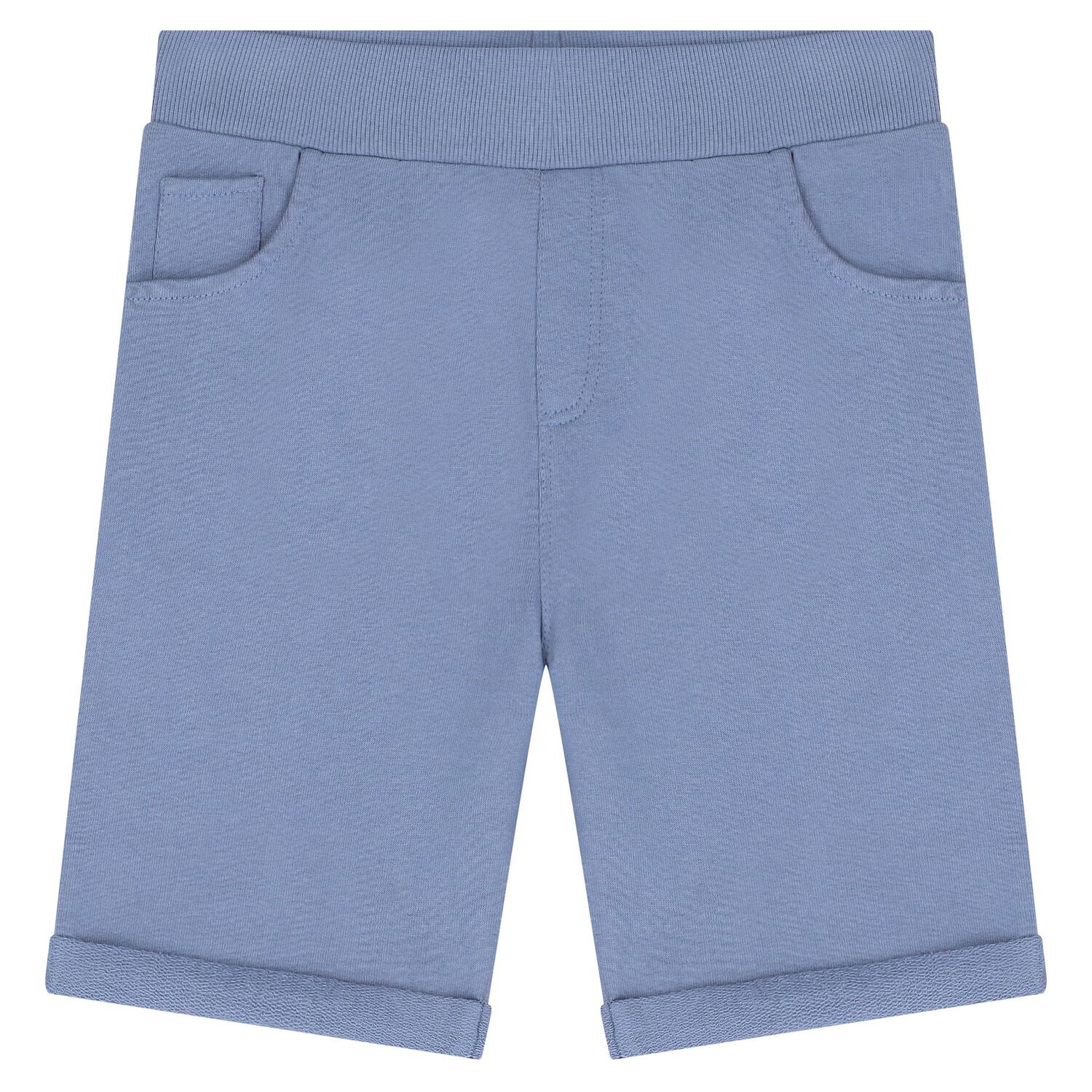 Boys Blue Graffiti Shorts Set, 1, hi-res