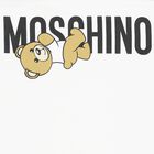 White Teddy Bear Logo Baby Blanket, 1, hi-res