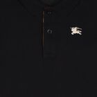 Boys Black EKD Logo Polo Shirt, 1, hi-res