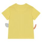Younger Boys Yellow Interactive Animals T-Shirt, 2, hi-res