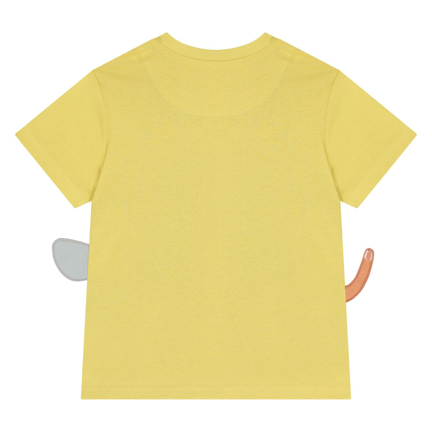 Younger Boys Yellow Interactive Animals T-Shirt, 2, hi-res