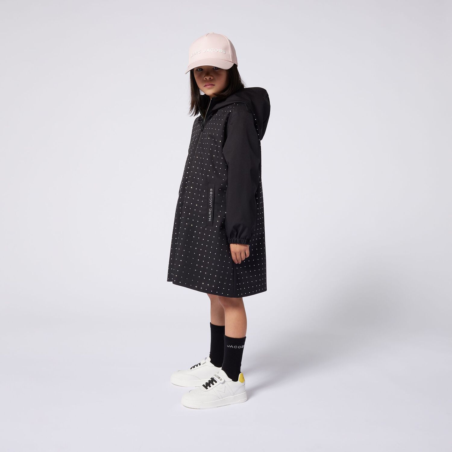 Girls Pink Logo Cap, 2, hi-res image number null