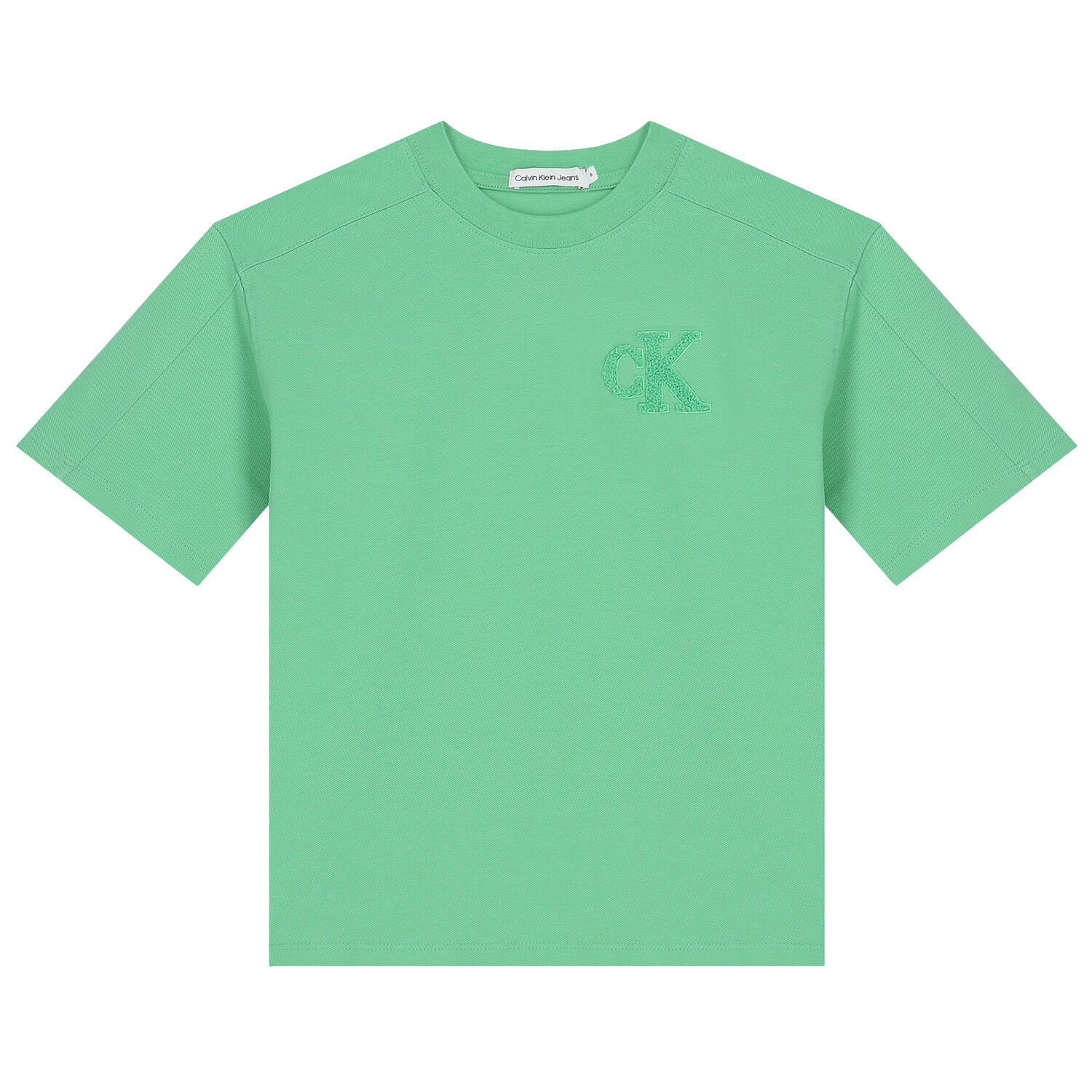 Boys Green Logo T-Shirt, 1, hi-res image number null