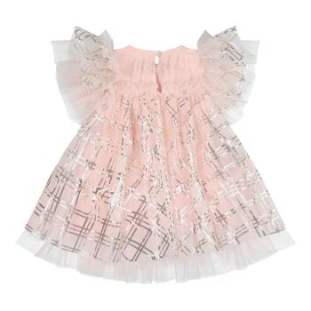 Baby Girls Pink Ruffle Tulle Marlowe Dress