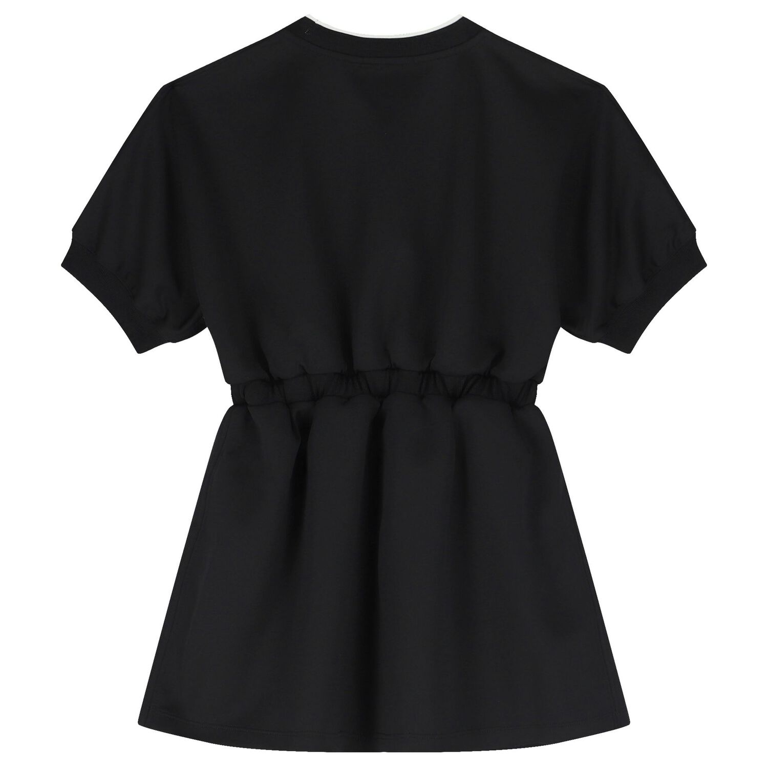 Girls Black Logo Dress, 1, hi-res image number null