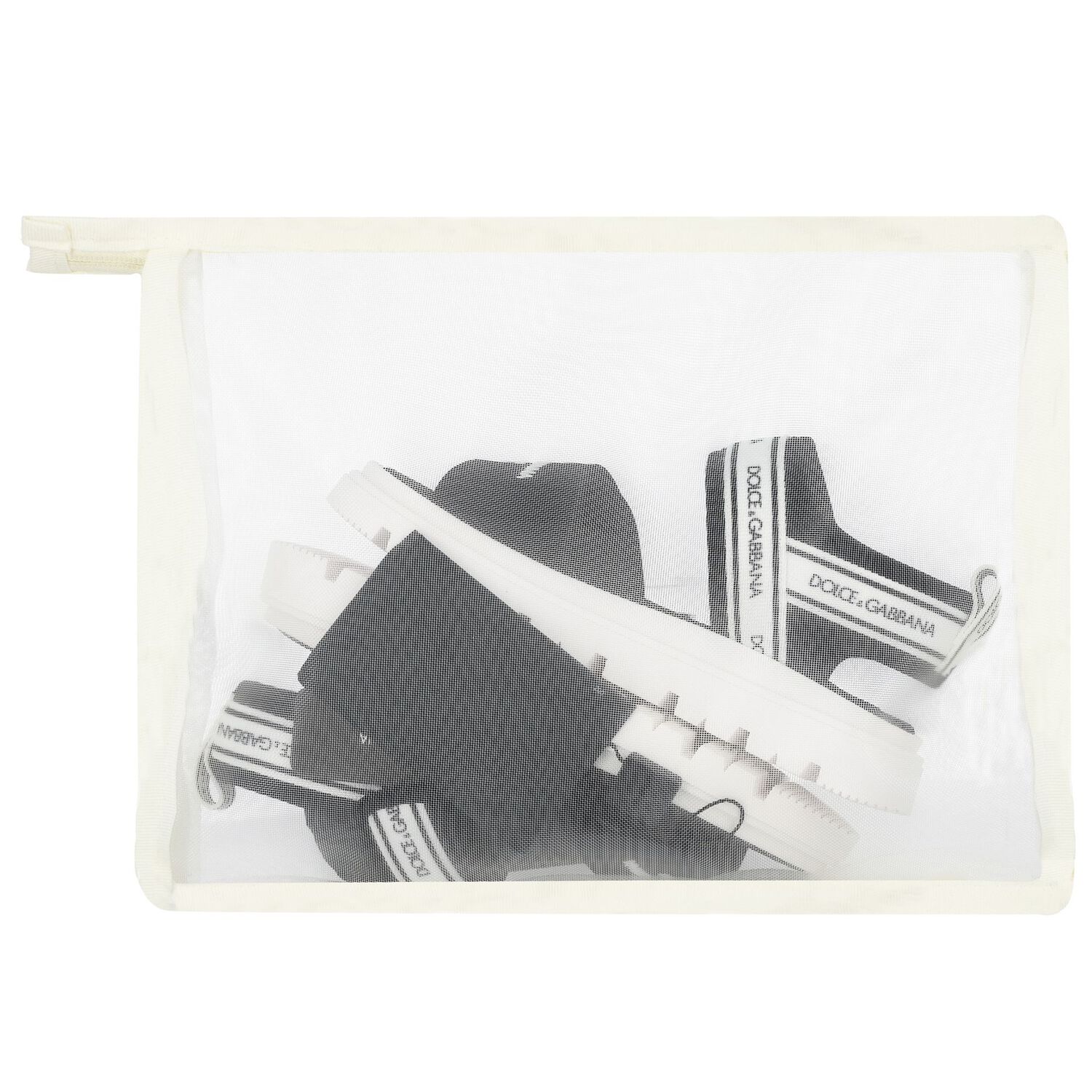 Black & White Logo Velcro Sandals, 1, hi-res image number null