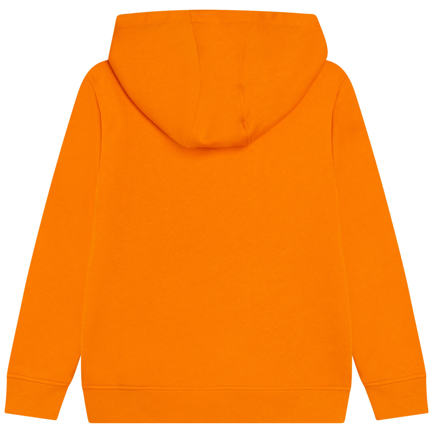 Boys Orange Logo Hooded Top, 1, hi-res