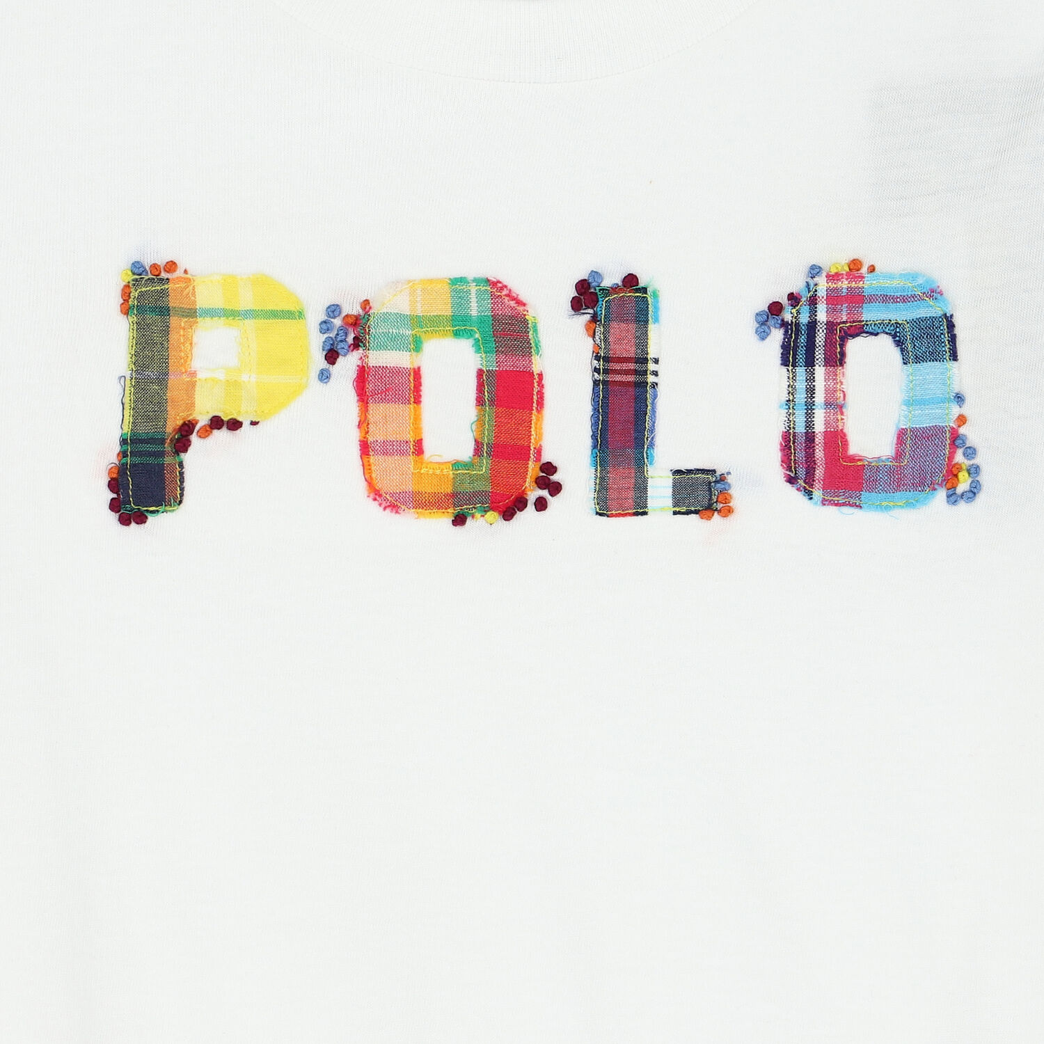 Girls White Logo T-Shirt, 1, hi-res