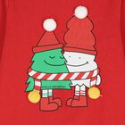 Red Christmas Tree Logo Sweatshirt, 1, hi-res