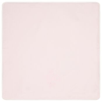 Baby Girls Pink Logo Blanket