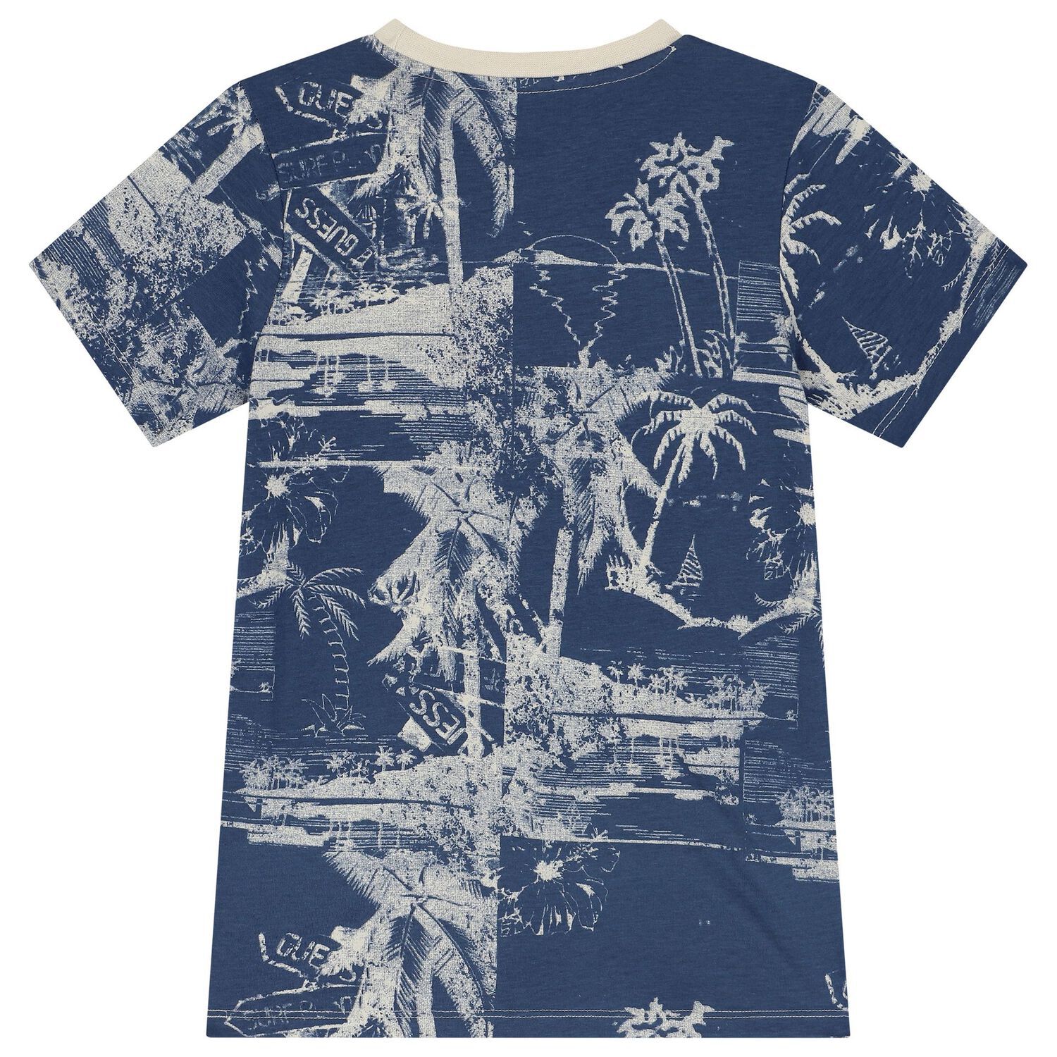 Boys Vacation Print Logo T-Shirt, 1, hi-res