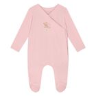 Girls Pink & White Babygrow Gift Set (3 Piece), 2, hi-res