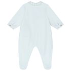 Baby Boys Blue Babygrow, 2, hi-res