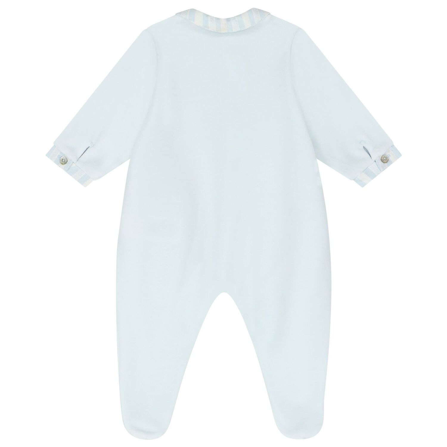 Baby Boys Blue Babygrow, 2, hi-res image number null