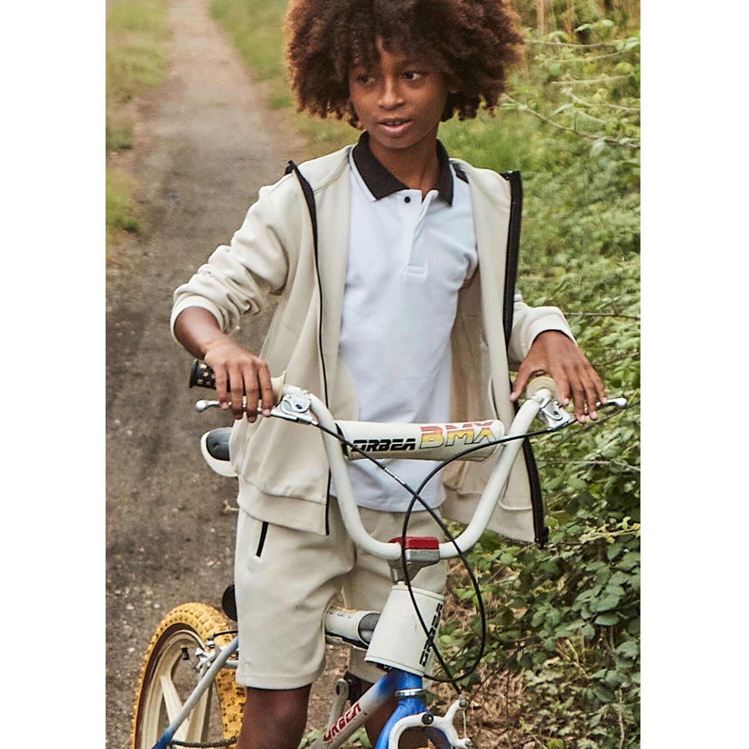 Boys Beige Shorts, 1, hi-res