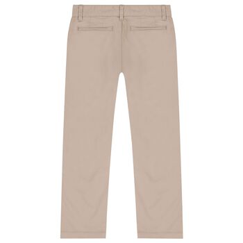 Boys Beige Trousers