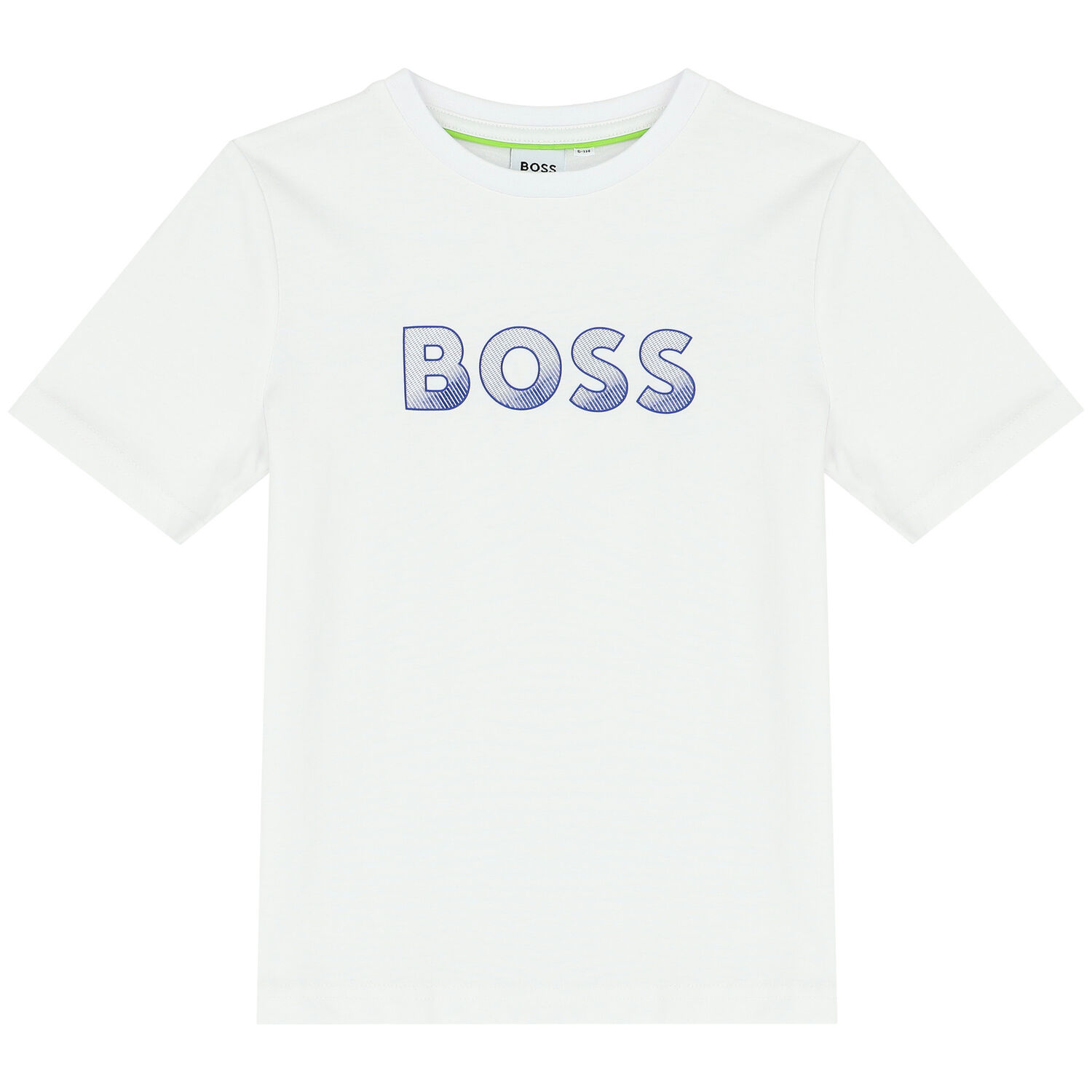 Boys White Logo T-Shirt, 4, hi-res image number null