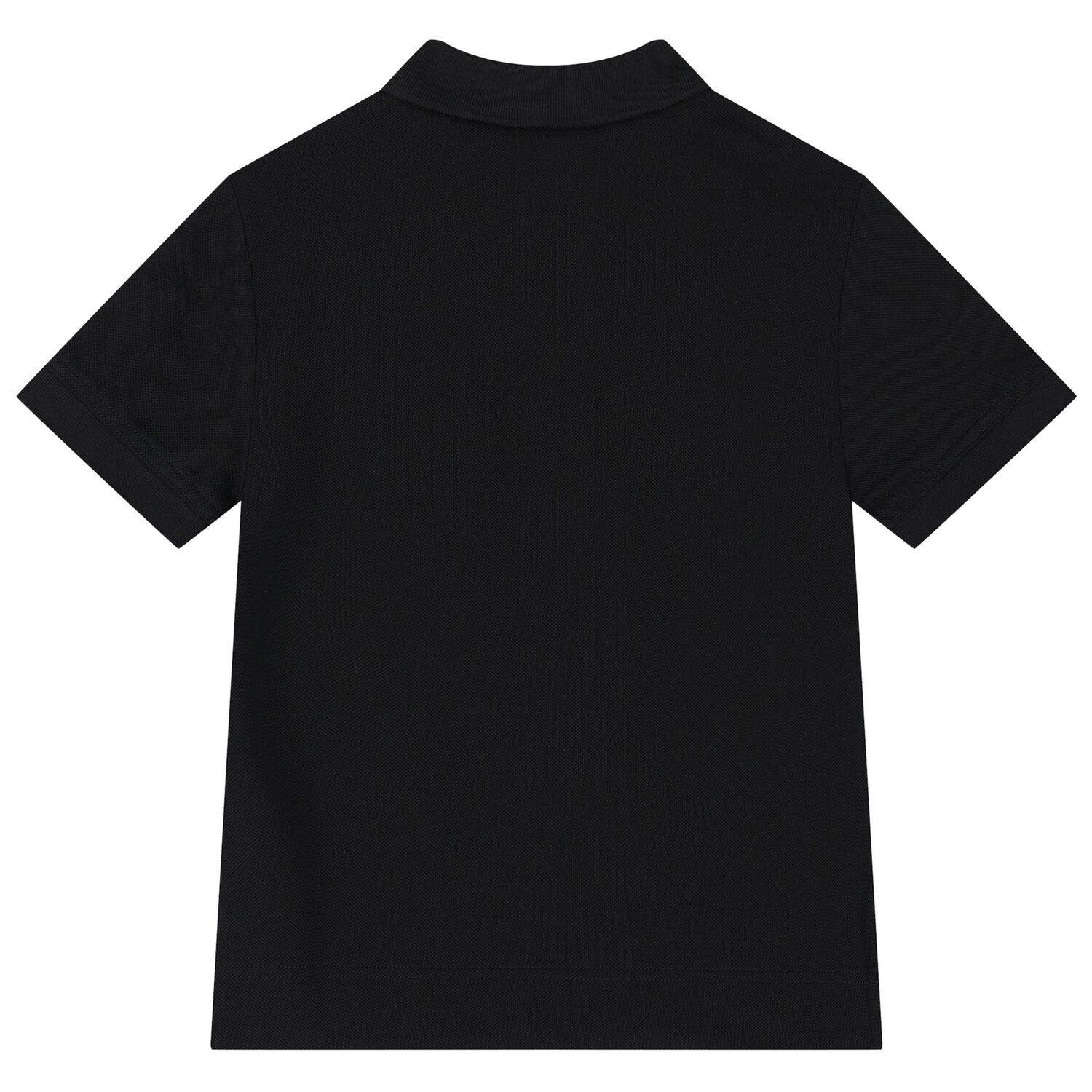 Boys Black Logo Polo Shirt, 1, hi-res image number null