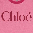 Girls Mini Me Pink Logo T-Shirt, 1, hi-res