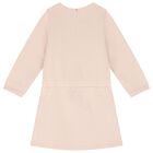 Younger Girls Pink Logo Dress, 2, hi-res