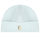 Baby Boys Blue & Gold Hat, 2, hi-res