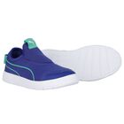 Boys Blue Courtflex v3 Slip On Trainers, 1, hi-res
