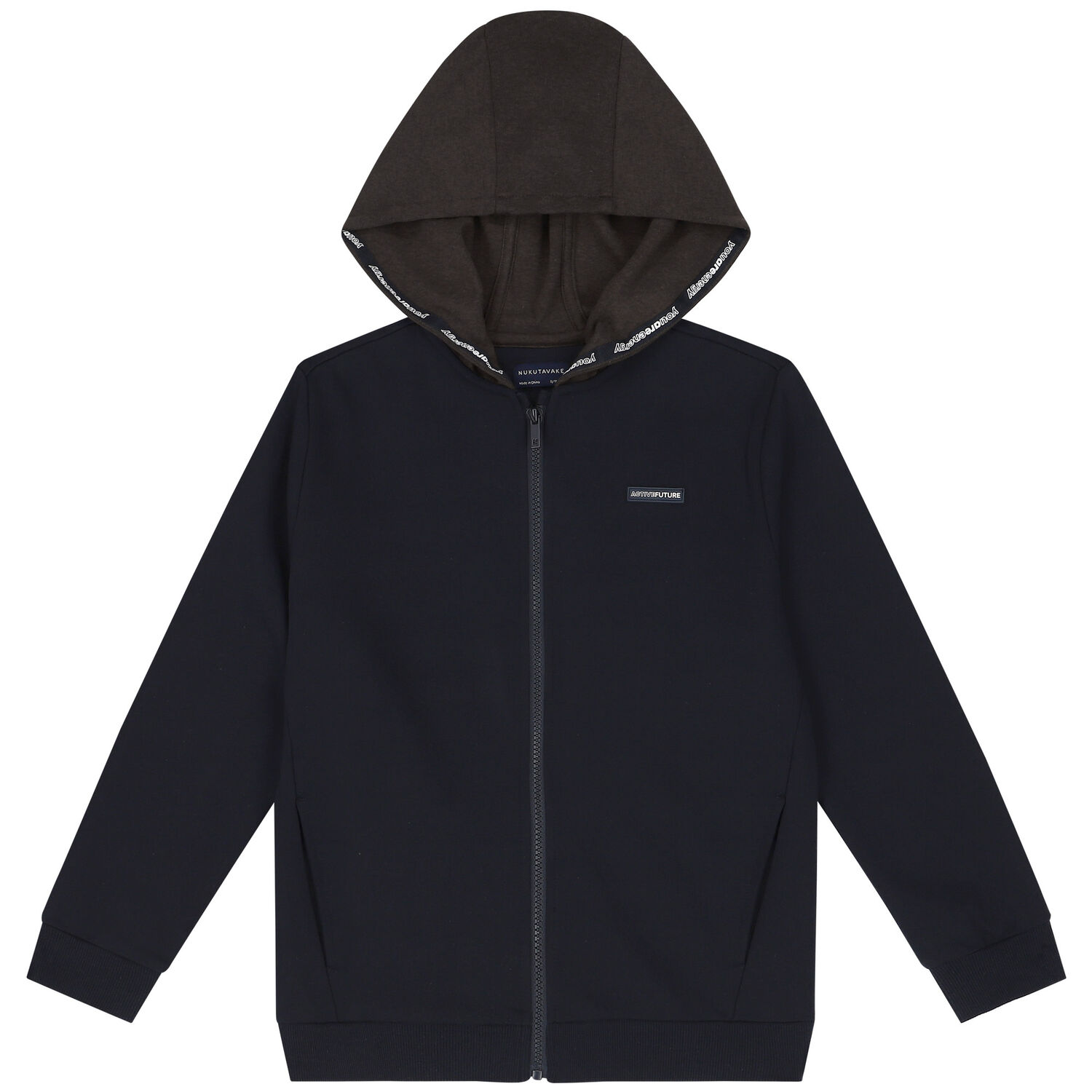 Boys Black & Khaki Tracksuit, 2, hi-res