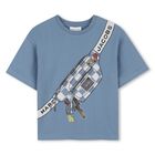 Boys Blue Belt Bag T-Shirt, 1, hi-res