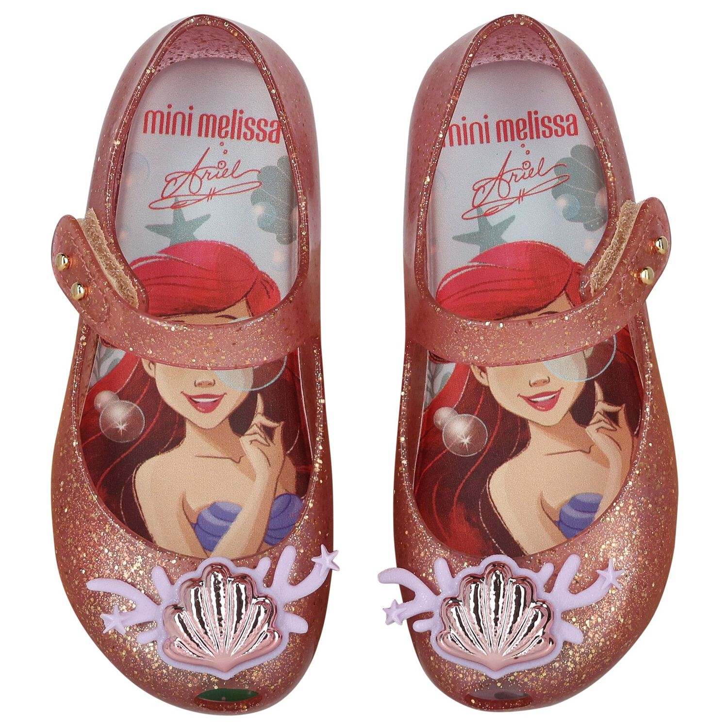 Girls Pink Disney Princess Shoes, 1, hi-res image number null