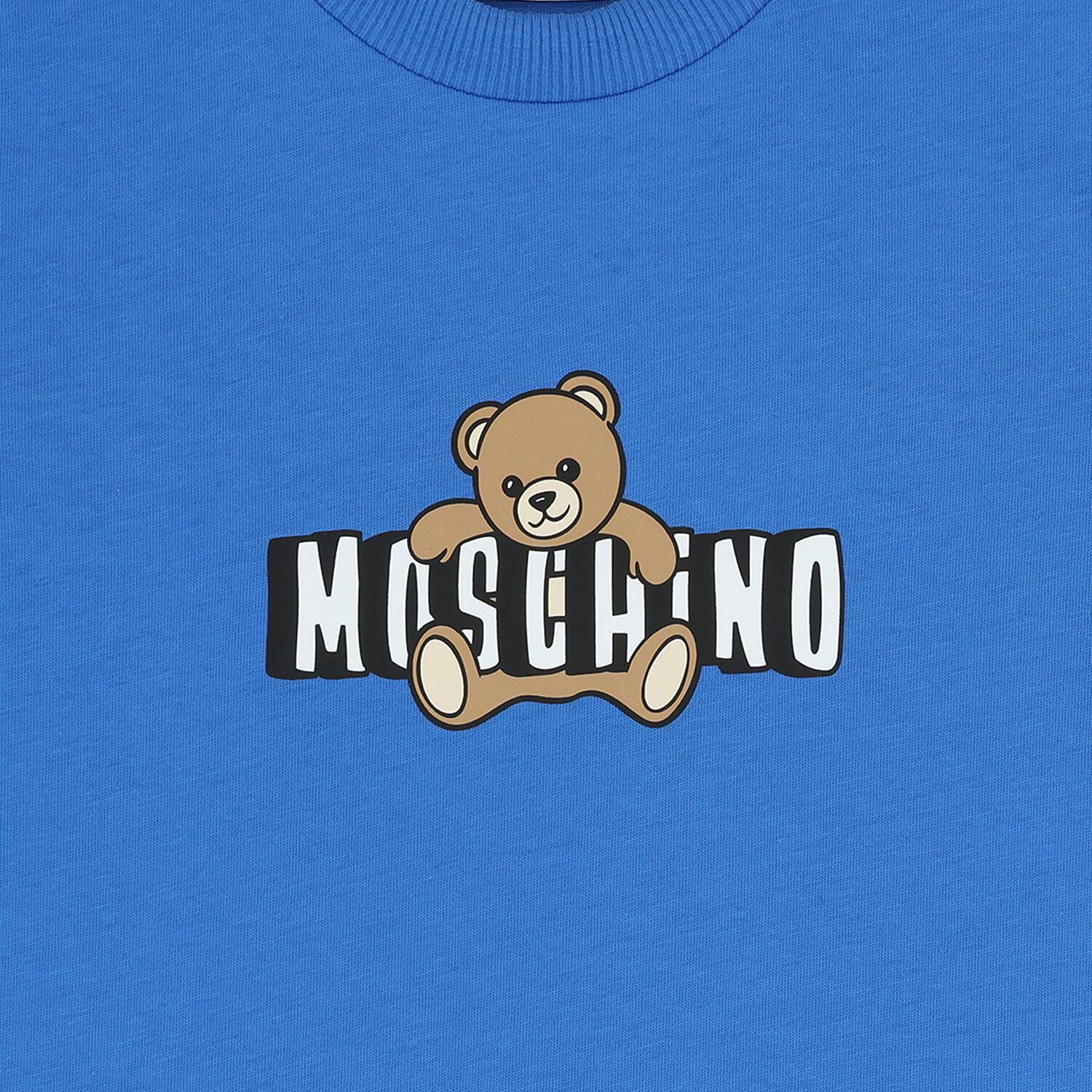 Blue Teddy Bear Logo T-Shirt, 3, hi-res