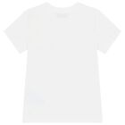 White Teddy Bear Logo T-Shirt, 1, hi-res