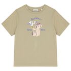Beige Thomas Bear Logo T-Shirt, 1, hi-res