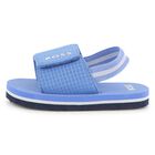 Boys Blue Logo Sandals, 2, hi-res