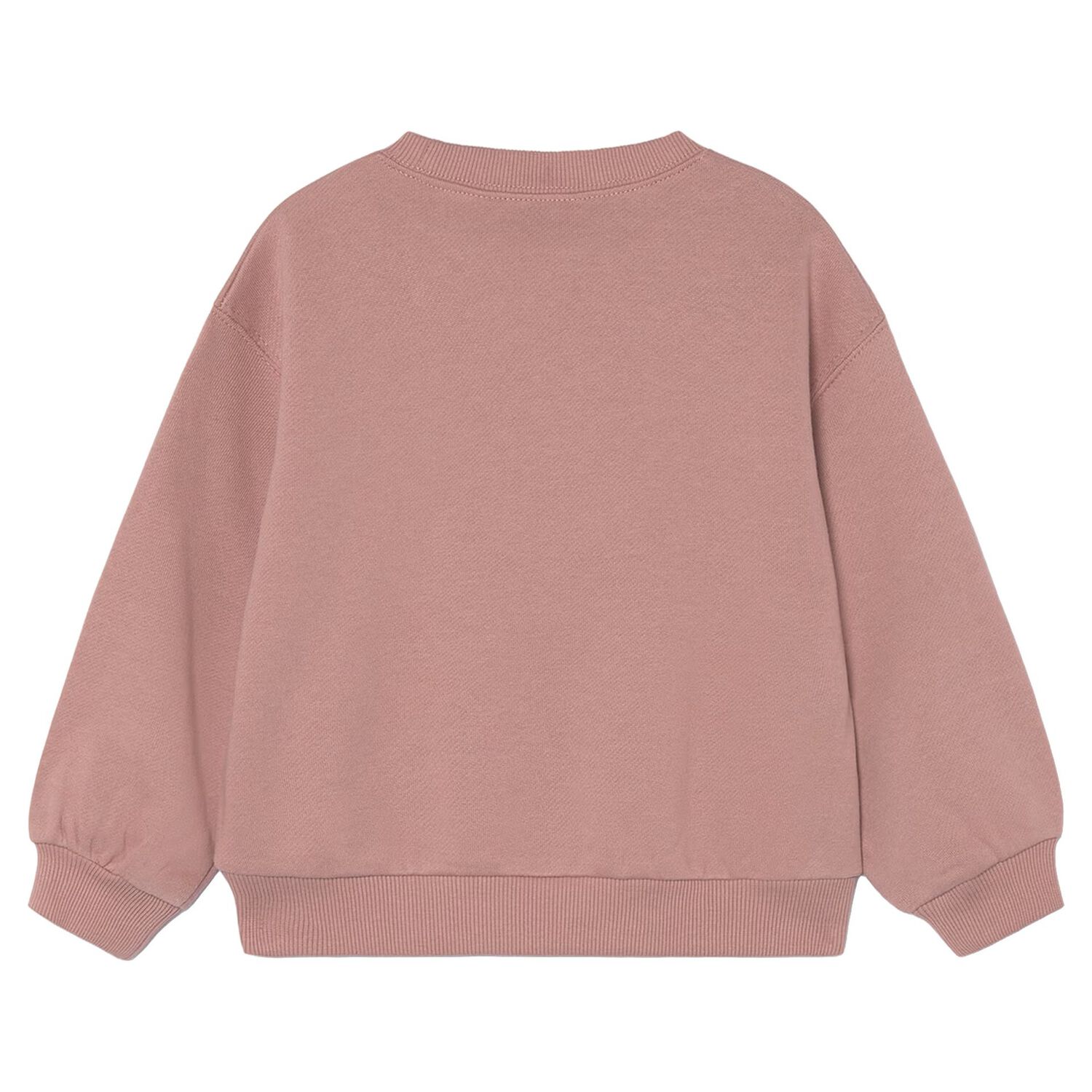 Girls Pink Handbag Motif Sweatshirt, 2, hi-res
