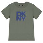 Boys Green Logo T-Shirt, 2, hi-res