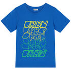 Boys Blue & Grey Shorts Set, 1, hi-res