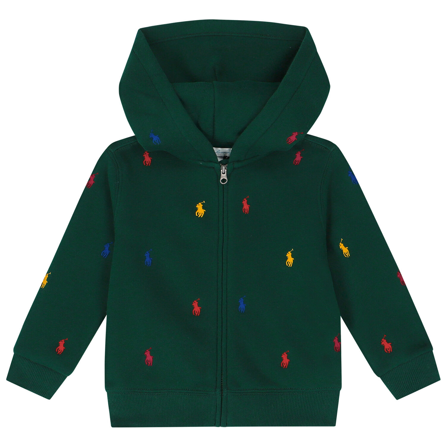 Baby Boys Green Logo Tracksuit, 1, hi-res