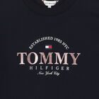 Girls Navy Blue Logo Sweatshirt Dress, 1, hi-res