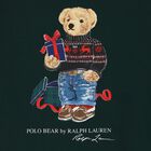 Boys Green Polo Bear T-Shirt, 1, hi-res