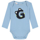 Baby Boys Logo Bodysuits ( 4-Pack ), 1, hi-res