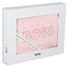Baby Girls Pink Logo Blanket, 1, hi-res