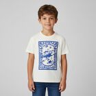 Boys White Logo T-Shirt, 1, hi-res
