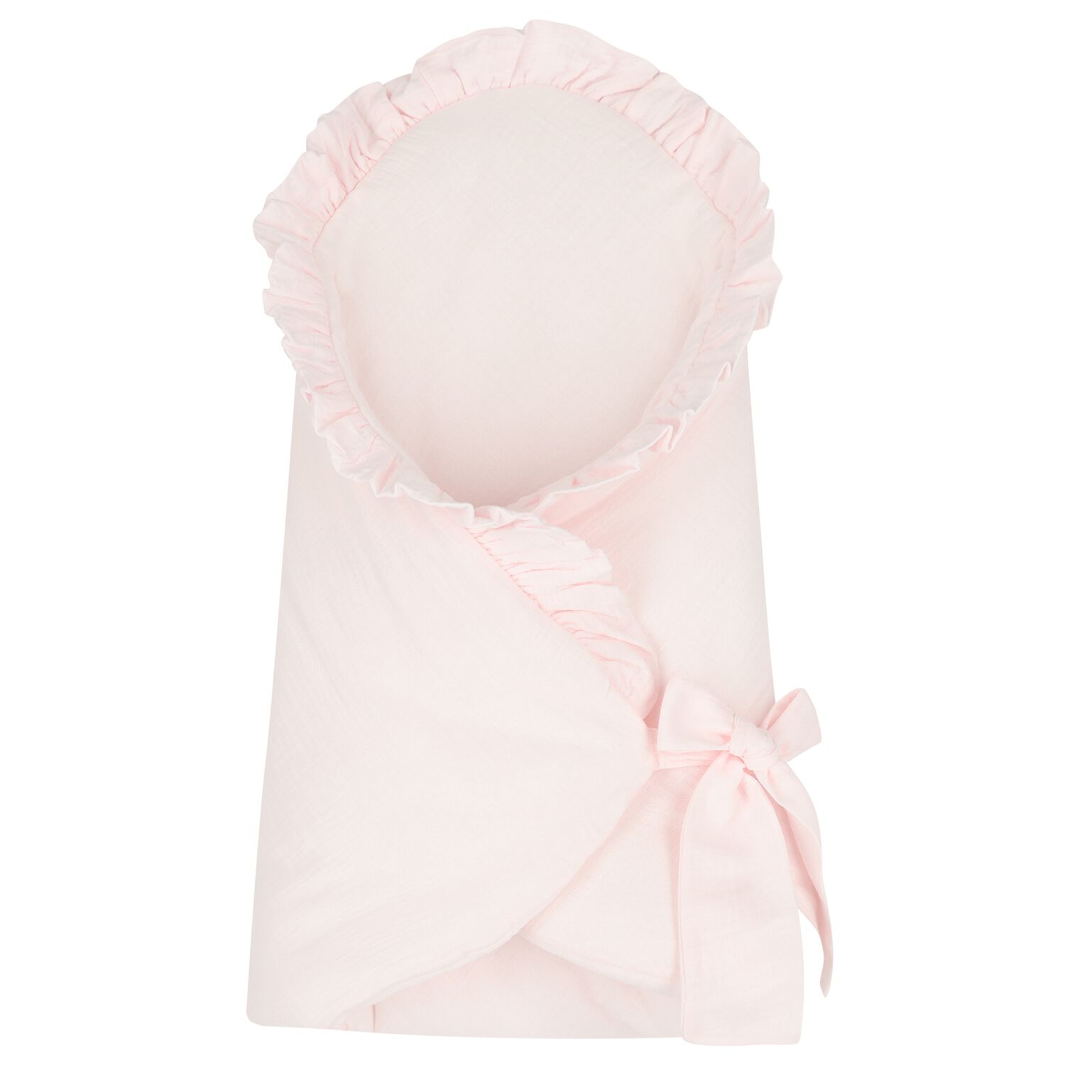 Baby Girls Pink Ruffled Nest, 3, hi-res image number null